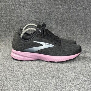 Brooks‎ Launch 7 Running Shoes Women's 10 Black Purple Athletic Run Training